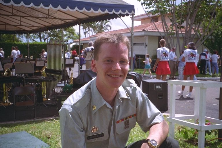 Army days
